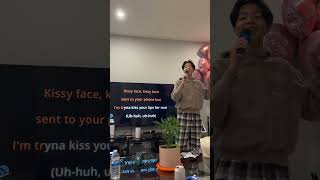 Close enough karaoke apt taylorswift fail shorts [upl. by Neumann]