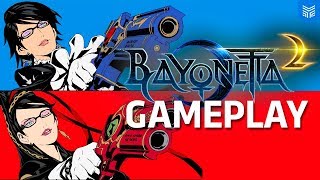 BAYONETTA 2 NO SWITCH  GAMEPLAY AO VIVO [upl. by Nodal]