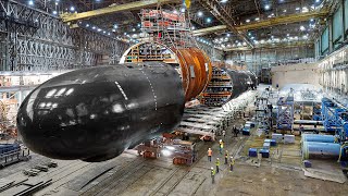 Inside Massive Factories Building Powerful Submarine From Scratch [upl. by Innavoeg]