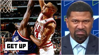 Top 10 Most Disrespectful Dunks in NBA History  Get Up [upl. by Ahsinoj]