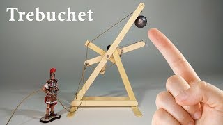 Popsicle Stick Murlin Trebuchet [upl. by Yretsym]