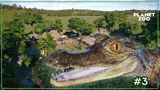 น้องจระเข้จิ๋วทำจราจรติดขัด  caiman  Planet zoo SS2 EP3 [upl. by Mountfort]