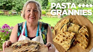 Enjoy Enricas easy flaky flatbreads called crostoli from Urbania  Pasta Grannies [upl. by Nosnek]