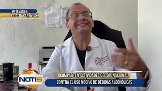 Comparten actividades del Día Nacional contra el Uso Nocivo de Bebidas Alcohólicas [upl. by Eesac]