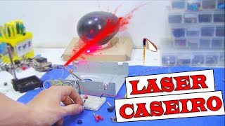 LASER EXTREMAMENTE POTENTE PASSO A PASSO part1 [upl. by Nomla654]