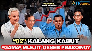 02 KENA PRANK KALANG KABUT🔥GANJAR MAHFUD MLEJIT TENDANG PRABOWO DESAIN 1 PUTARAN GAGAL TOTAL BOSS [upl. by Sagerman]