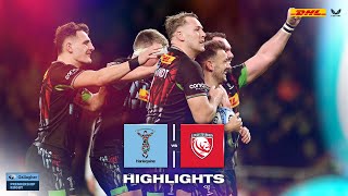 Premiership Highlights Harlequins put on a show for the 77k supporters at Big Game 15 [upl. by Mehs701]