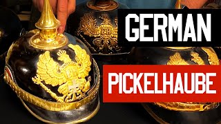 WW1 German Pickelhaube Spiked Helmets Detailed History Design Evolution and Collecting Guide [upl. by Rivy607]