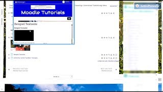 Moodle Aktivität Textfeld amp Textseite  Einbetten von iframes zB Youtubevideosamp Learningapps [upl. by Sirk718]