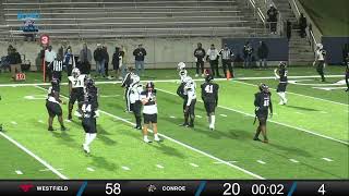 Westfield vs Conroe  Planet Ford Stadium Football Night  November 10 2023 [upl. by Wharton]