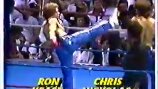 Ron Keast vs Chris Nickolas 1985 [upl. by Aisatan]