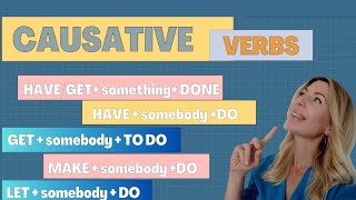 English causatives EASY and SIMPLE📘✨ [upl. by Aiciles]