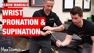 Forearm Pronation and Supination Manual Exercises [upl. by Noillid]