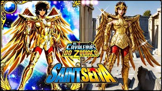 SAINT SEIYA OS CAVALEIROS DO ZODÃACO  COMO SERIA SE FOSSEM MULHERES OS PERSONAGENS DO ANIMEampMANGÃ [upl. by Enomrej]