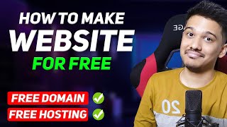 How to Create a Website For Free  Complete Tutorial in Hindi [upl. by Eanat]