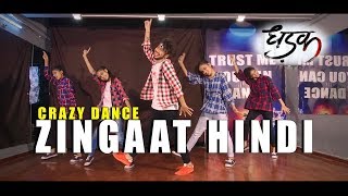 Zingaat Hindi Dance Video  Dhadak  Vicky Patel Choreography  Ishaan amp Janhvi [upl. by Morton]