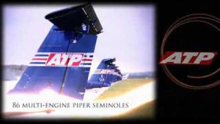 ATP Flight School Piper Seminole MultiEngine Aircraft [upl. by Aiekam]