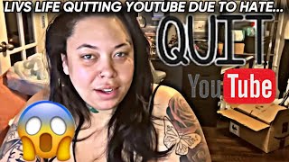 LIVS LIFE QUITS YOUTUBE…🫢 [upl. by Fayola]