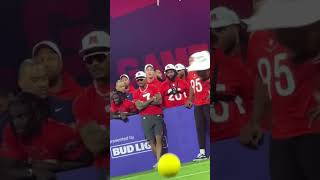 Derwin Plays Dodgeball At Pro Bowl [upl. by Ilysa]