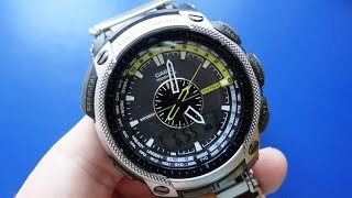 Обзор часов Casio ProTrek PRW5000T7E [upl. by Hera]