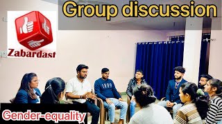 GenderEquality Group discussion SPOKEN ENGLISH CLASSES BHOPAL publictalk discussion [upl. by Raclima]