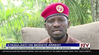 Kyagulanyi speaks out on Besigye arrest [upl. by Freud]