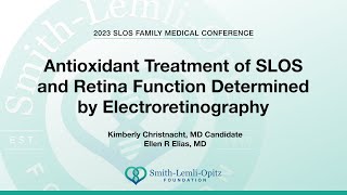 Antioxidant Treatment of SLOS and Retina Function Determined by Electroretinography [upl. by Lampert]