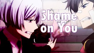 Hamatora AMV ArtNice  Shame on You [upl. by Nerti]