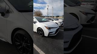 2024 Toyota Corolla Sedan Se vs Toyota Corolla Hatch se comparison  shorts [upl. by Gant370]