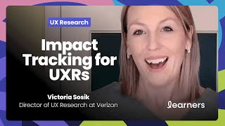 Impact and UX Research What Is It and How Do We Know Weve Achieved It  Victoria Sosik [upl. by Rosio]