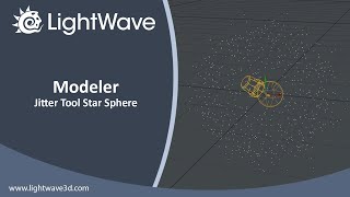 Lightwave 3D Jitter Tool Star Sphere [upl. by Nyrrat]