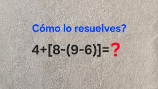 Operaciones Fundamentales Suma Resta Multiplicación y División  Matemáticas 1 Aritmética [upl. by Lleze]