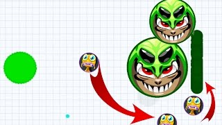 Agario Best Troll Eevr Solo Pro Agario Mobile Best Moments [upl. by Drummond]