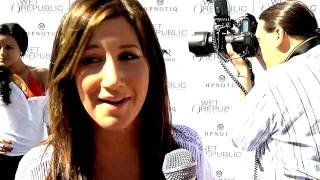 OCTOBER 3RD  Ashley Tisdale and Hellcats cast at the Wet Republic Ultra Pool [upl. by Rudin]