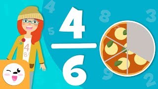 Las fracciones para niños  Matemáticas para niños [upl. by Goto]