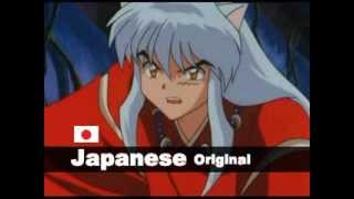 Inuyasha in various languages [upl. by Ynej]