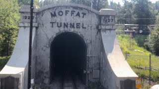 Amtrak California Zephyr Rear View Through The Moffat Tunnel [upl. by Little]