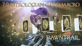 Simplify Astrologian Card Casting with Macro Setup [upl. by Venus]