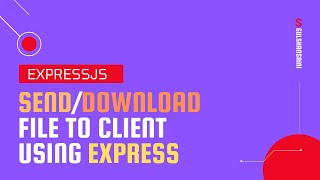 How to send file using express js as attachment [upl. by Durman725]