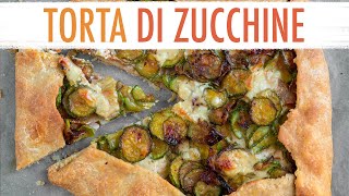 SE HAI LE ZUCCHINE FAI QUESTA RICETTA 🥒 Torta salata di zucchine  Ricetta FACILE e buonissima [upl. by Hnahc906]