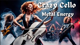 CRAZY CELLO NU METAL Instrumental Cover amp Energy boost  Full album  while WorkingGamingTraining [upl. by Enisamoht81]