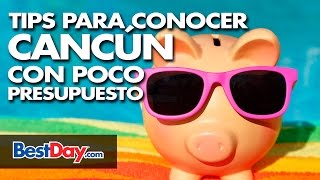 Tips para conocer Cancún con poco presupuesto [upl. by Ayekam]