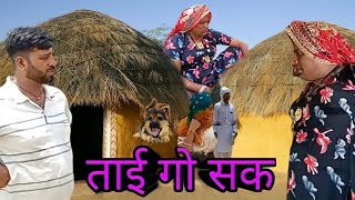 ताई चाली घास लेण ।। haryanvi rajsthani comedy video dhakadtai कोमेडी comedy ganpaticomedy [upl. by Schild]