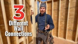 How to build a house  Wall Connections [upl. by Okomot]