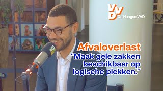 quotMaak gele zakken beschikbaar op logische plekkenquot  Haagse VVD [upl. by Ringler]