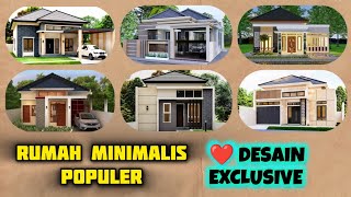 Super Kece  Rumah Minimalis Masa Kini  Anti Jadul  👍 [upl. by Mahalia]