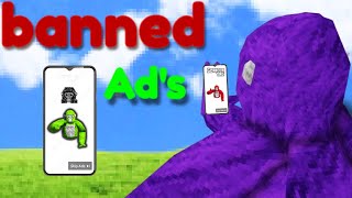 I watched banned gorilla tag ads [upl. by Adnoma17]