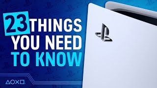 PS5 23 Things You Need To Know About PlayStation 5 [upl. by Jerald442]