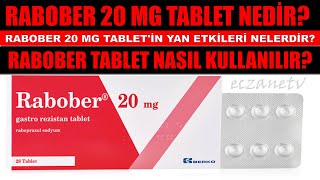 Rabober 20 Mg Tablet Nedir Rabober Tabletin Yan Etkileri Nedir Rabober Tablet Nasıl Kullanılır [upl. by Sumetra]