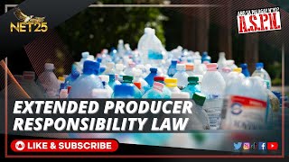 EXTENDED PRODUCER RESPONSIBILITY LAW [upl. by Zaob]